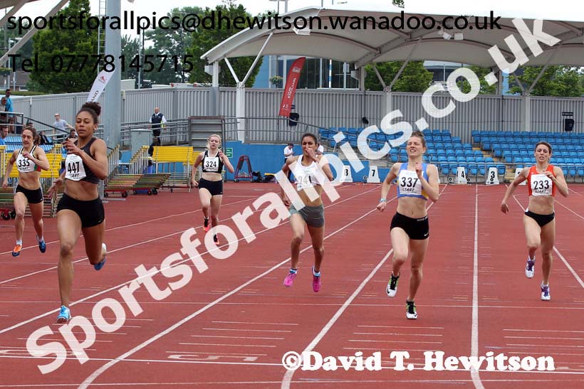 Womens  senior 400 metres, Northern Senior and Under-20s Track and Field Champs., Manchester. Photo: David T. Hewitson/Sports for All Pics